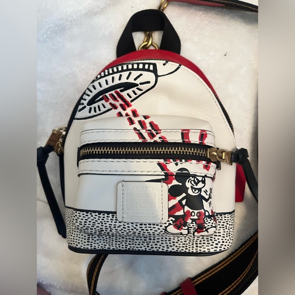 Coach Disney X Keith Herring Academy Backpack 15 - Picture 1 of 8